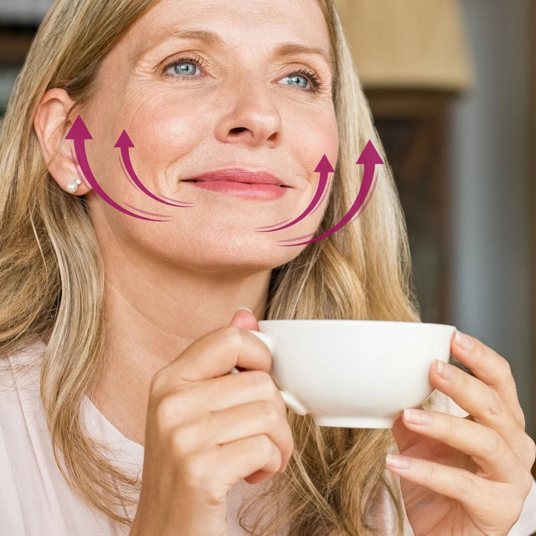 Reafirmamos tu rostro con nuestros hilos tensores.